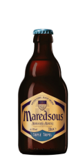 Cerveza de abadía belga Maredsous 10 Tripel